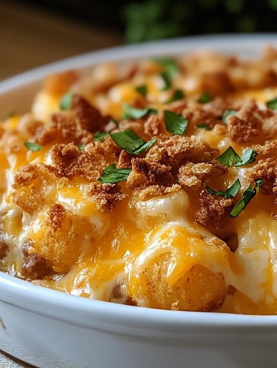 Simple and Delicious Tater Tot Casserole Recipe