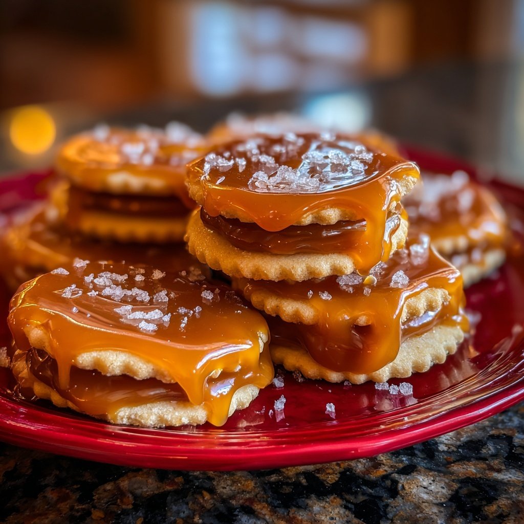 Irresistible Caramel Ritz Cracker Christmas Cookies for Festive Delight