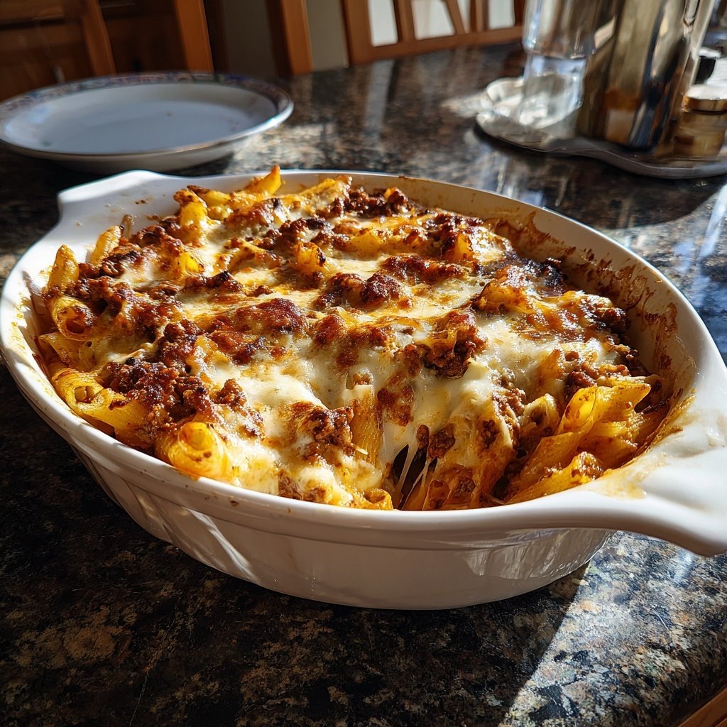 Quick Comfort Food Baked Ziti