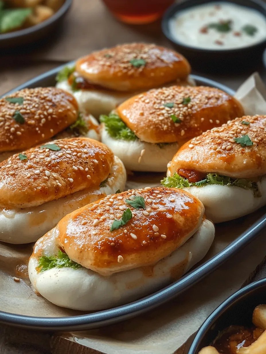 Cheesy Dynamite Chicken Buns