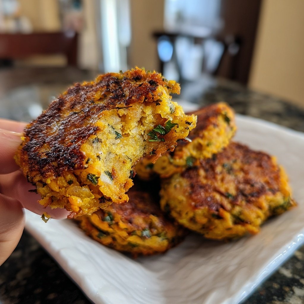 Easy Slider Crispy Lentil Patties