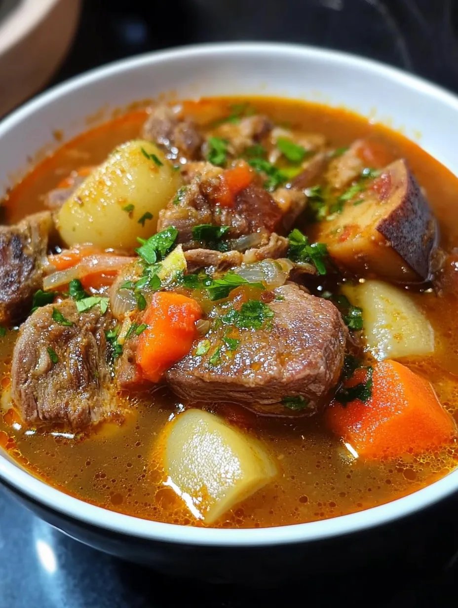 Goat Meat and Yam Pepper Soup!