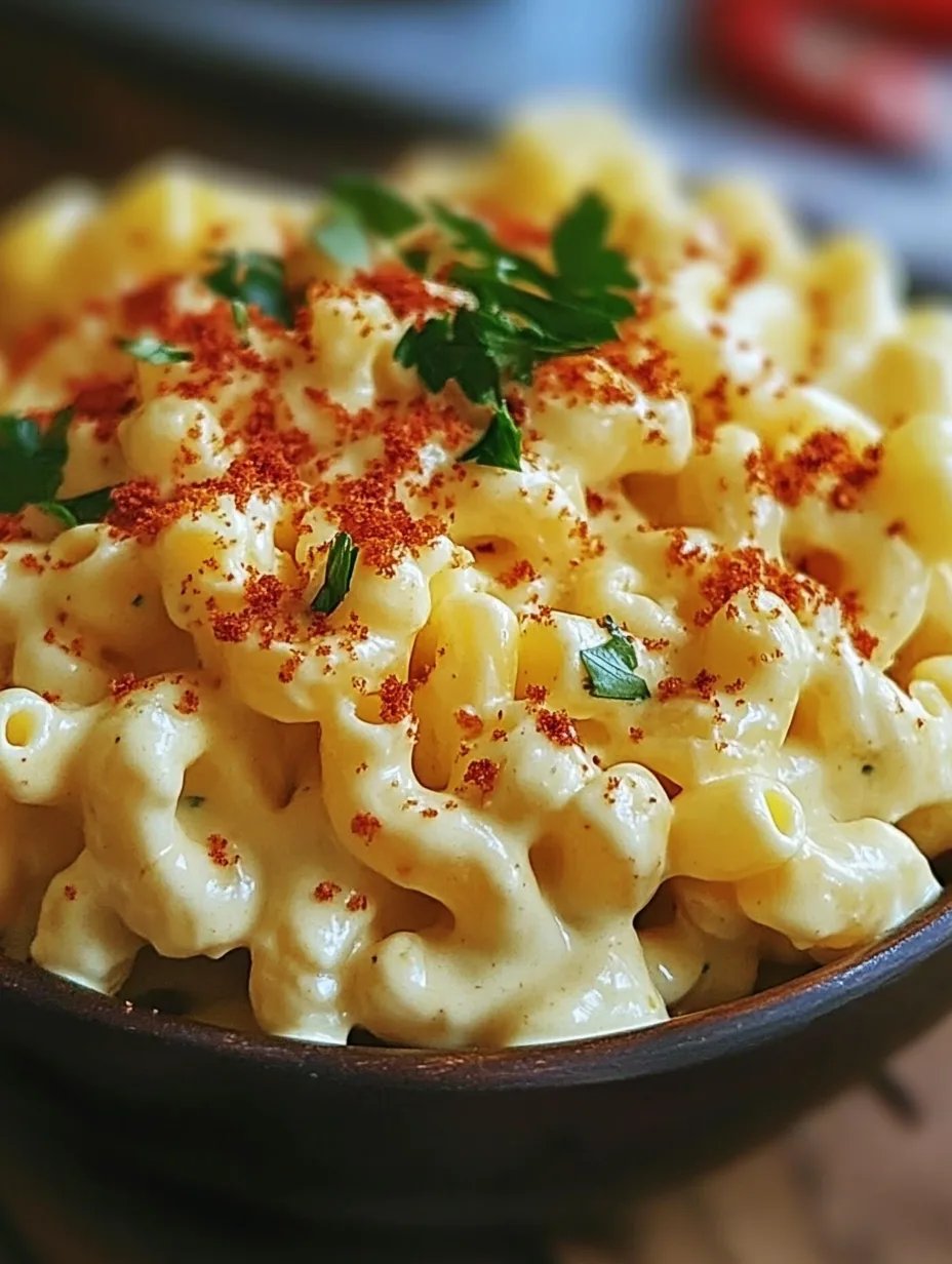 Creamy Deviled Egg Macaroni Salad