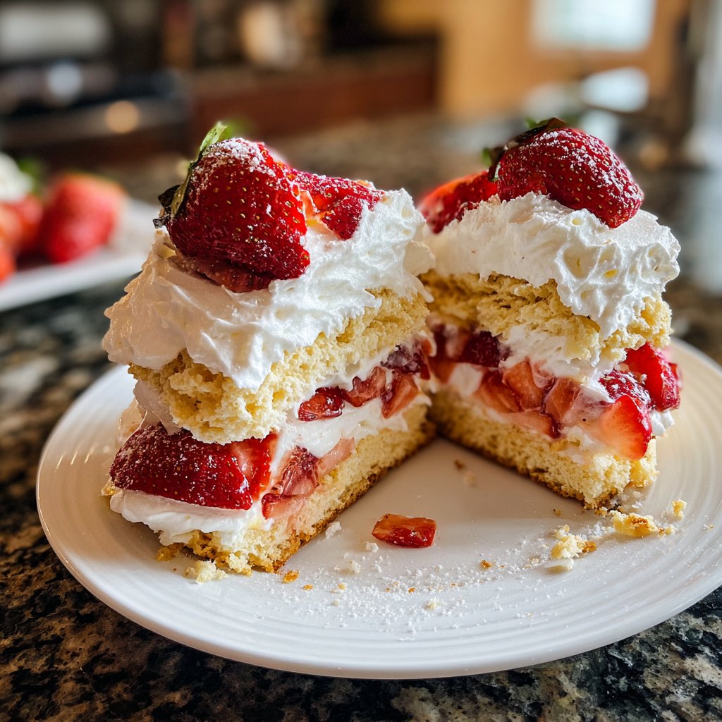 Valentines Treats Strawberry Shortcakes