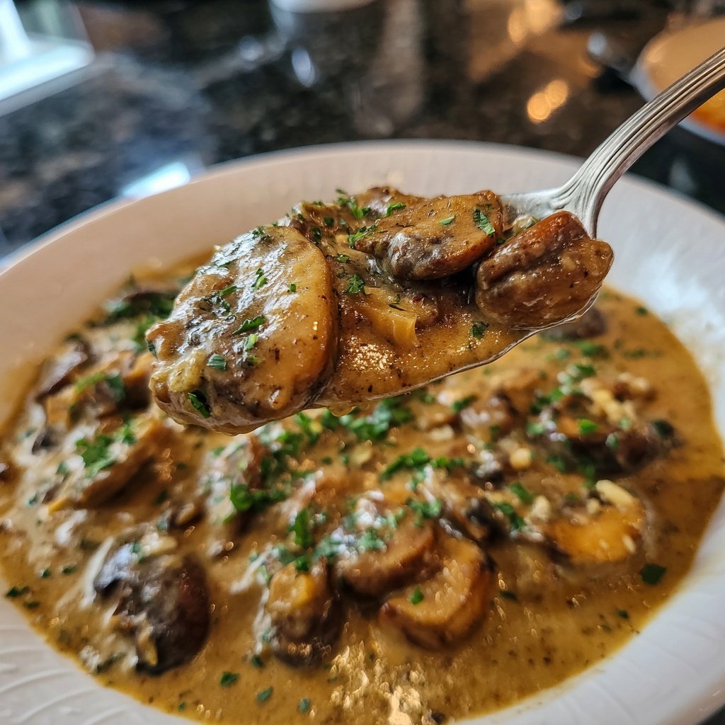 Sunday Mushroom Stroganoff