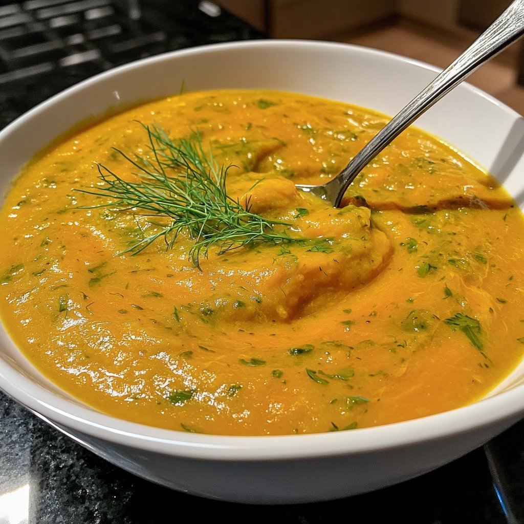 Squash Soup with Fennel