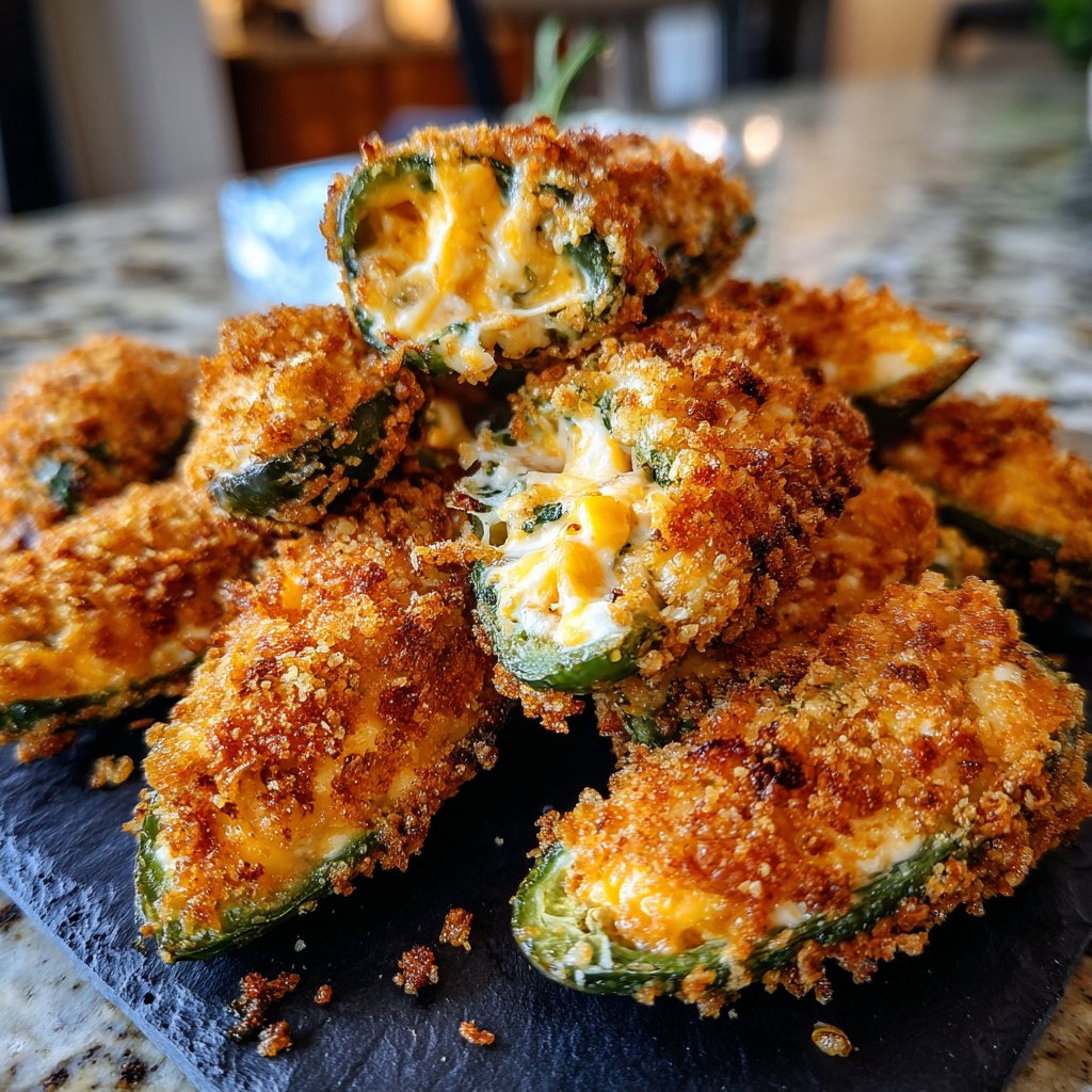 Jalapeno Poppers Stuffed with Corn