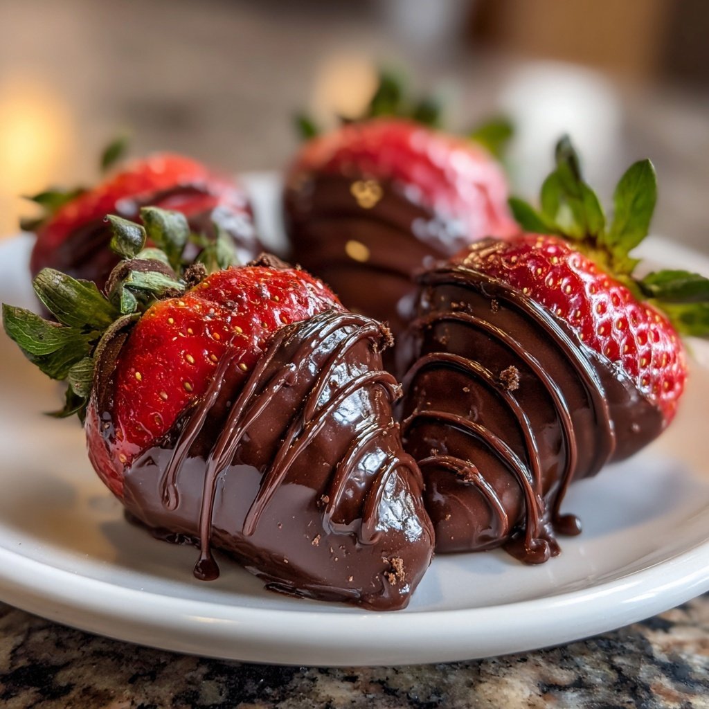 Chocolate Covered Strawberries Recipe