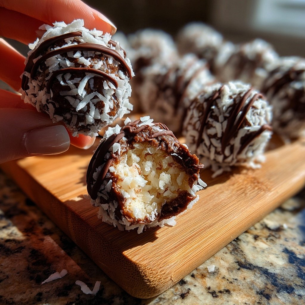 Chocolate Coconut Truffles
