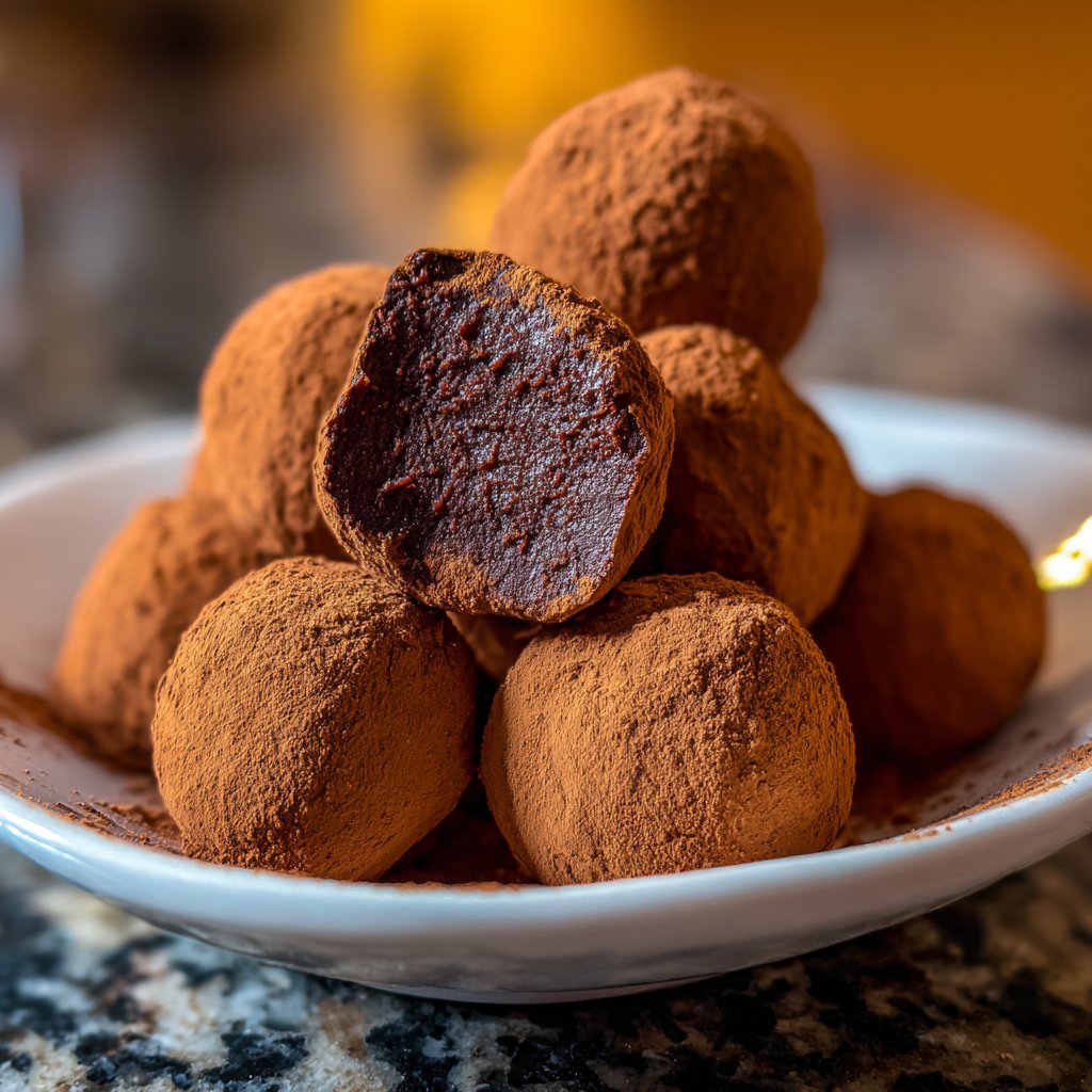 Valentines Treats Chocolate Truffles