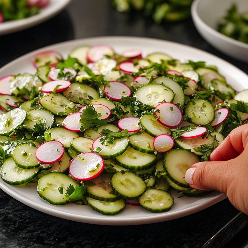 Easy Asian Cucumber Salad