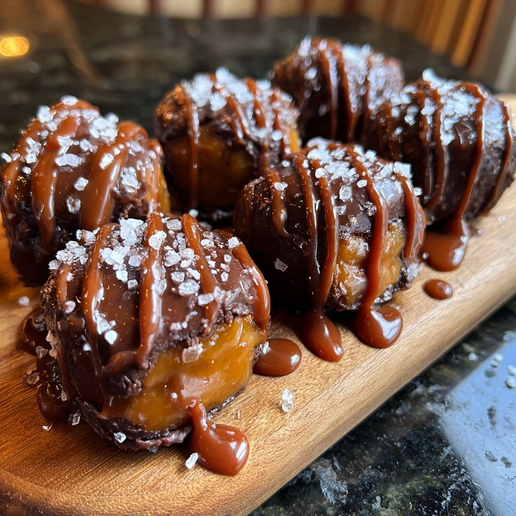 Chocolate Caramel Bites