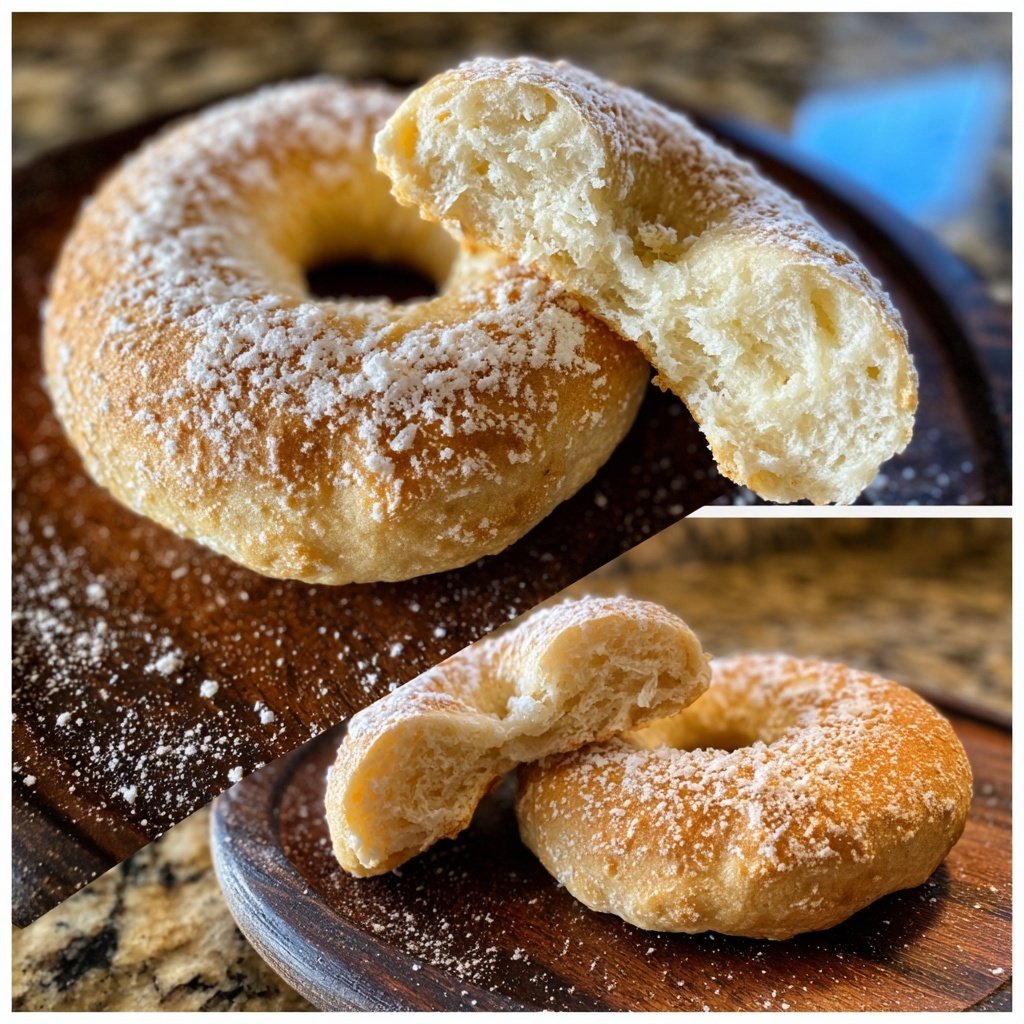 Two Ingredient Air Fryer Bagels
